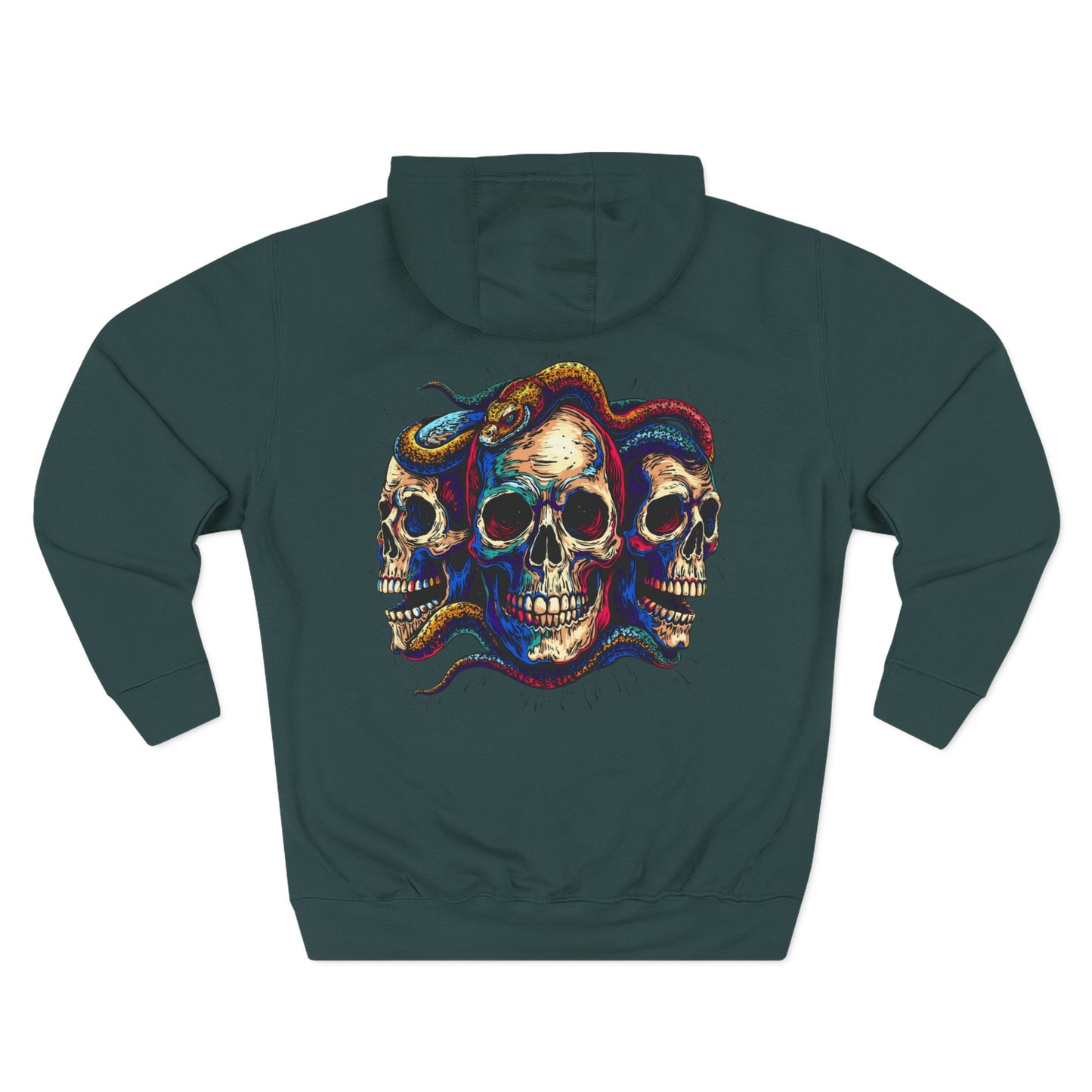 Snake Skull Trio Hoodie