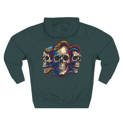 Snake Skull Trio Hoodie
