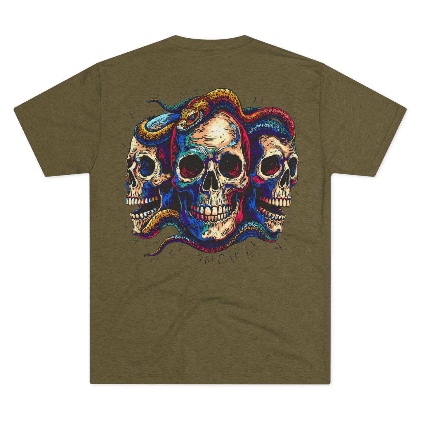 Snake Skull Trio T-Shirt