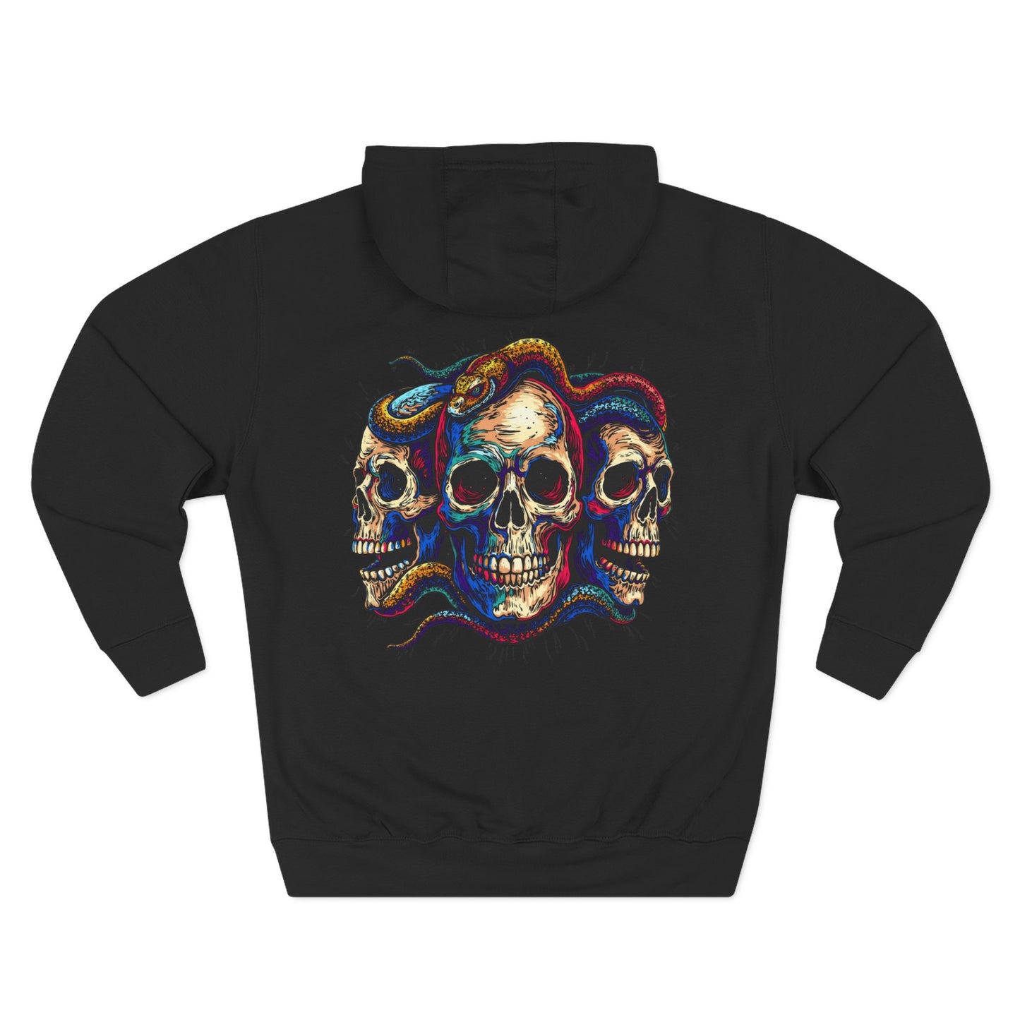 Snake Skull Trio Hoodie