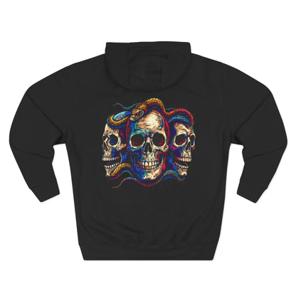 Snake Skull Trio Hoodie