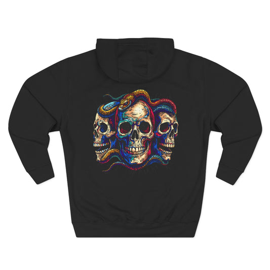 Snake Skull Trio Hoodie