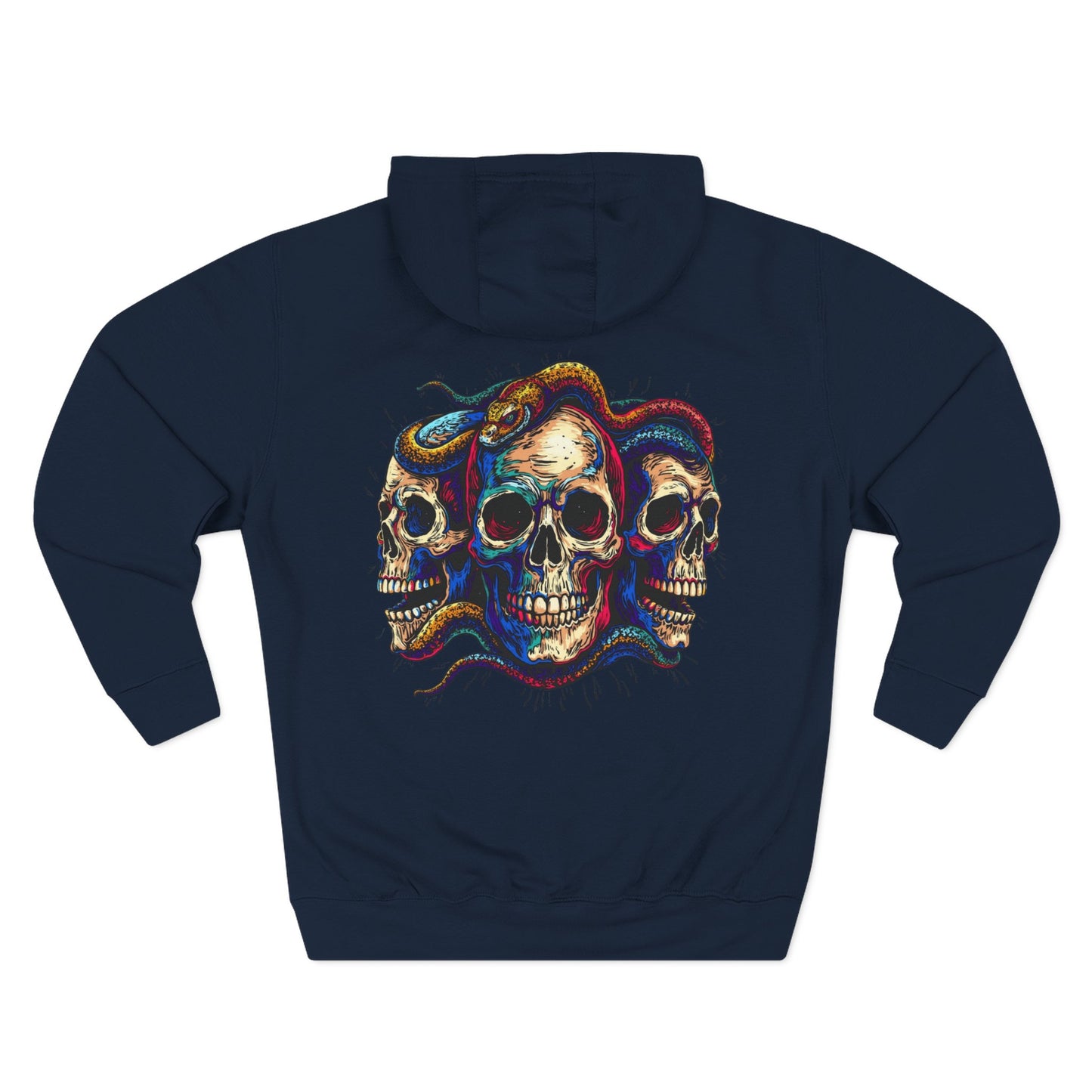 Snake Skull Trio Hoodie