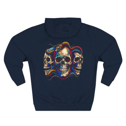 Snake Skull Trio Hoodie