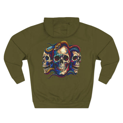 Snake Skull Trio Hoodie