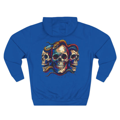 Snake Skull Trio Hoodie