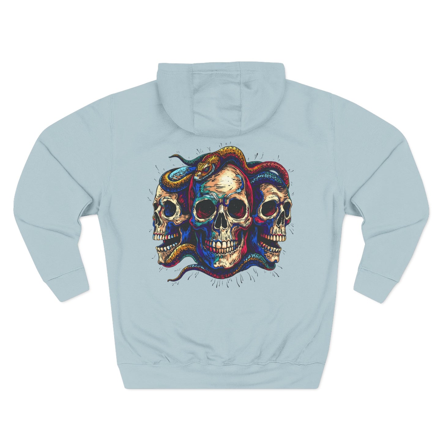 Snake Skull Trio Hoodie