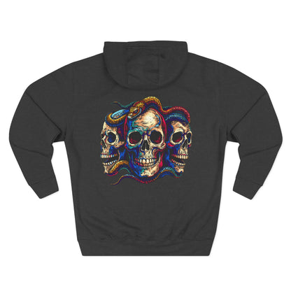 Snake Skull Trio Hoodie